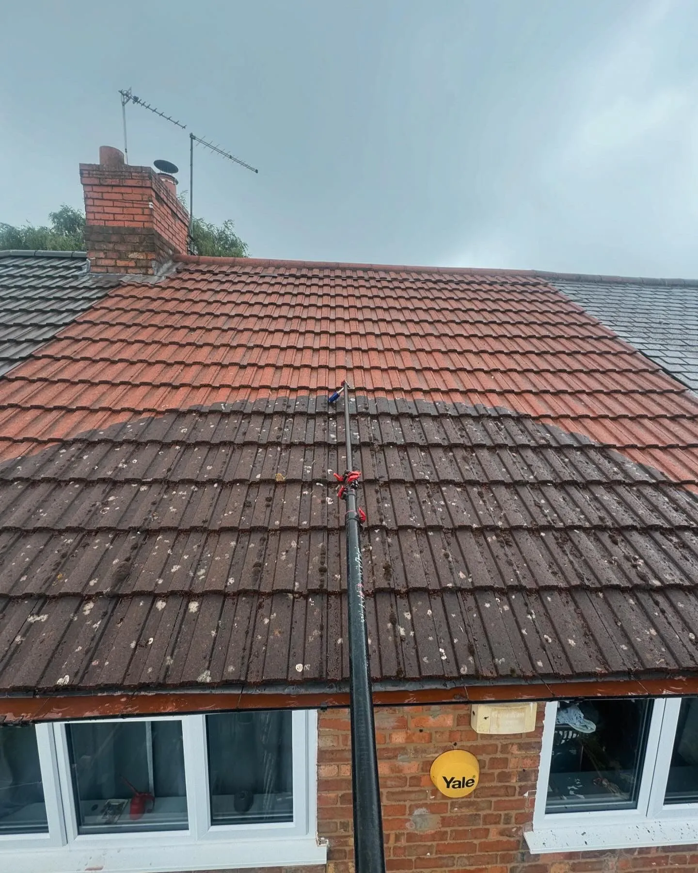 Before Clean Roof In Birmingham